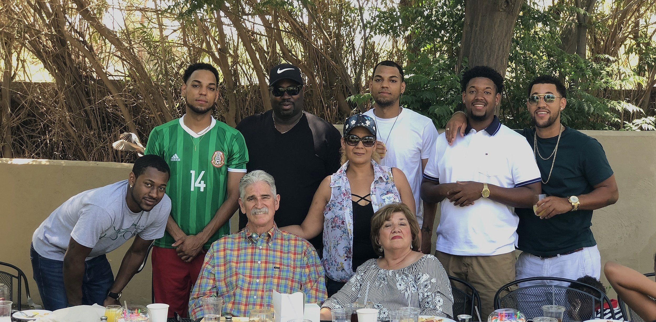 The Wilcox family, owners of El Portal Mexican Restaurant in South Phoenix, Arizona.